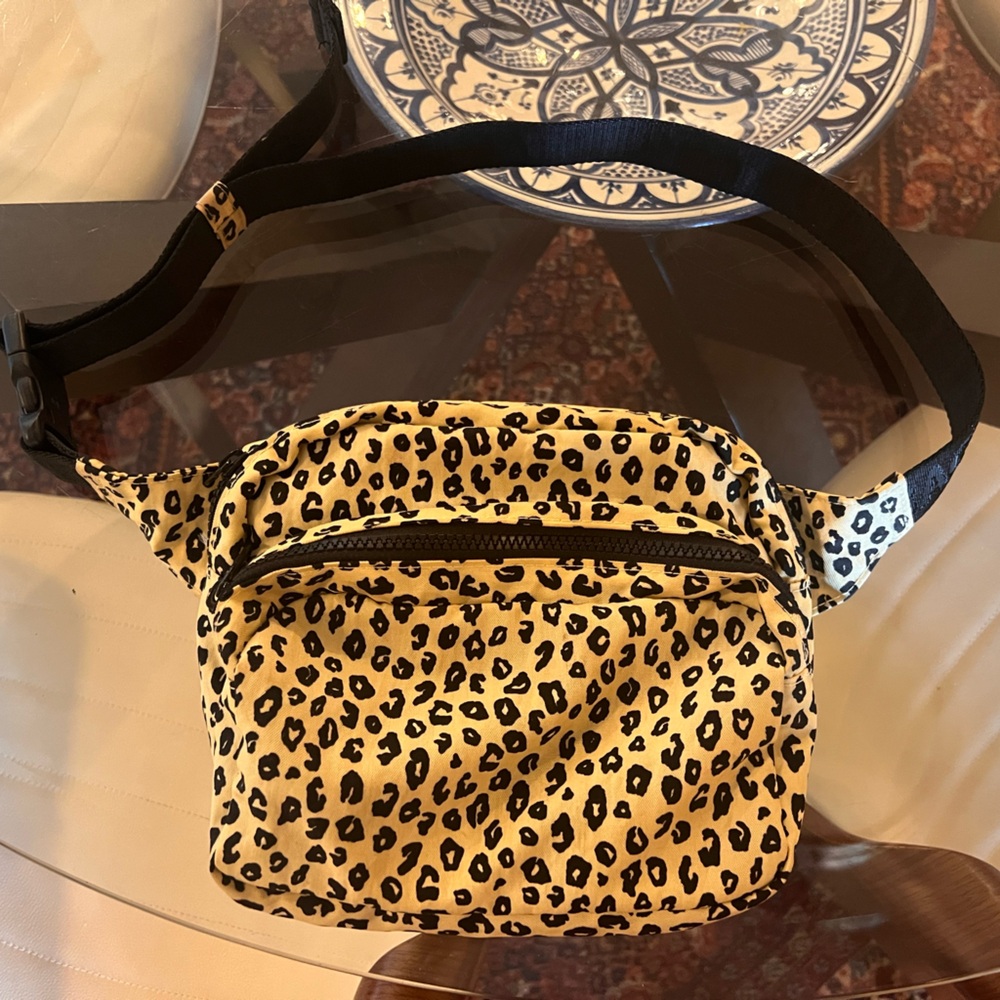 BAGGU honey Leopard Print Fanny pack-Belt Bag